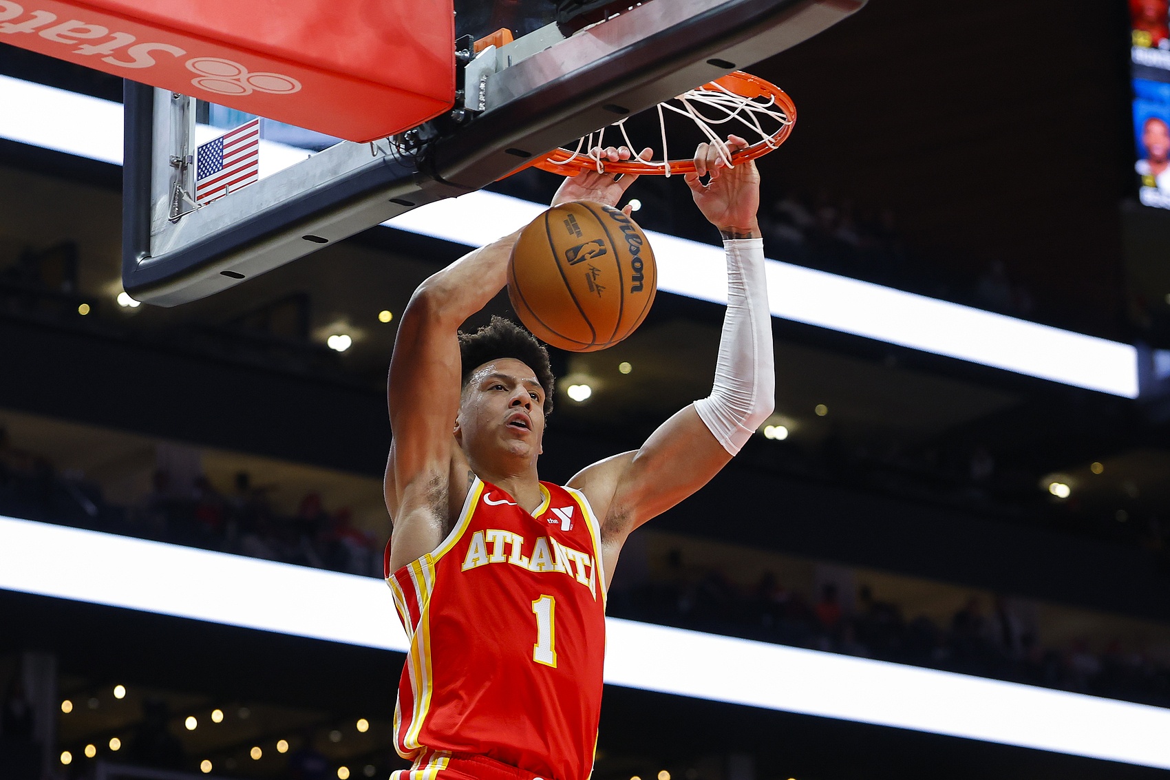 杰伦-约翰逊2K26能力值81！老鹰官方为其鸣不平：只是81分吗？