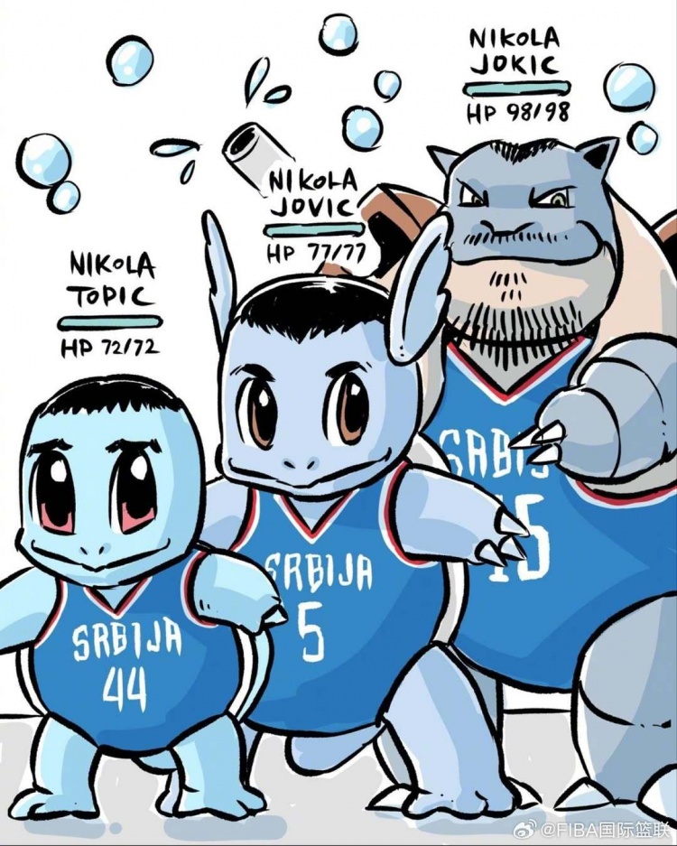leyu global-托皮奇&amp;约维奇&amp;约基奇 塞尔维亚男篮的三个尼古拉持续进化